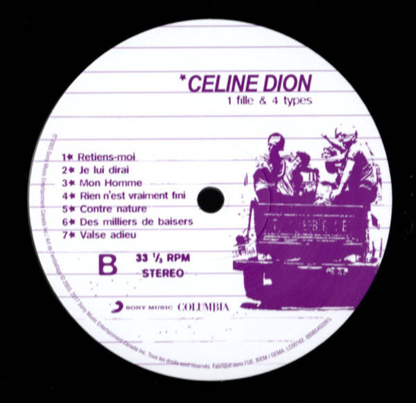 Celine Dion – 1 Fille &amp; 4 Types